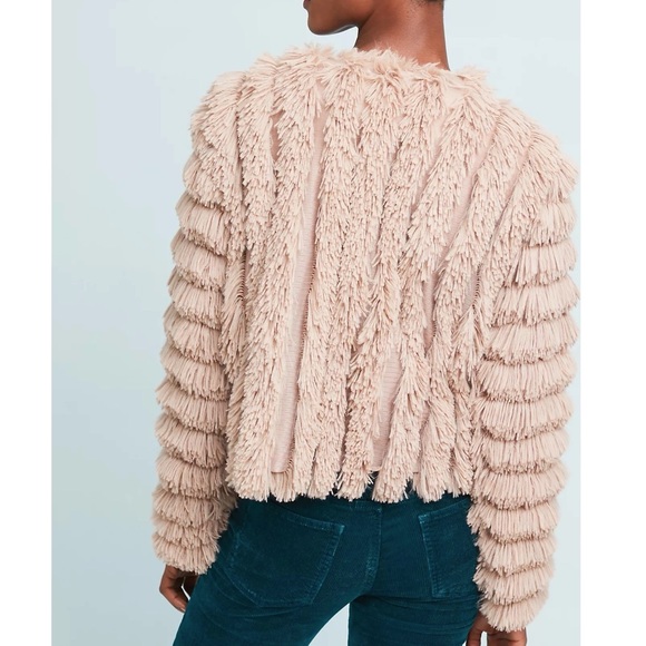 Faux Fur Fringe Jacket - Picture 2 of 7